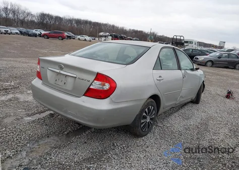 2002 Toyota Camry Le from USA, damaged, VIN 4T1BE32K02U512813